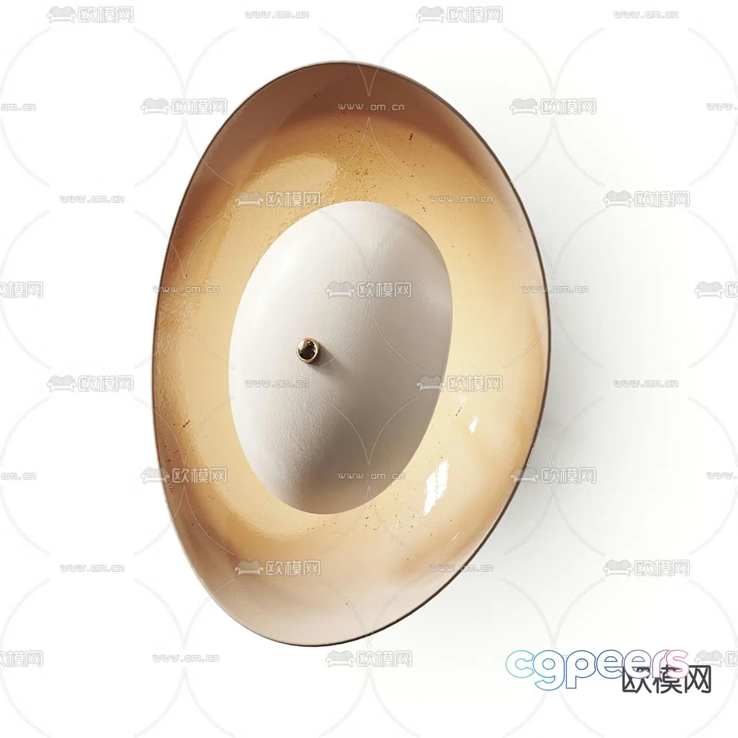 Creative wall lamp 3d model