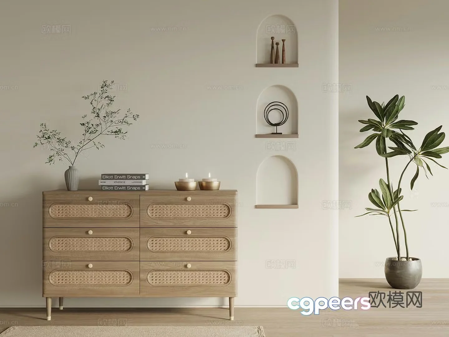 Wasabi Wind Entrance Cabinet 3D Model