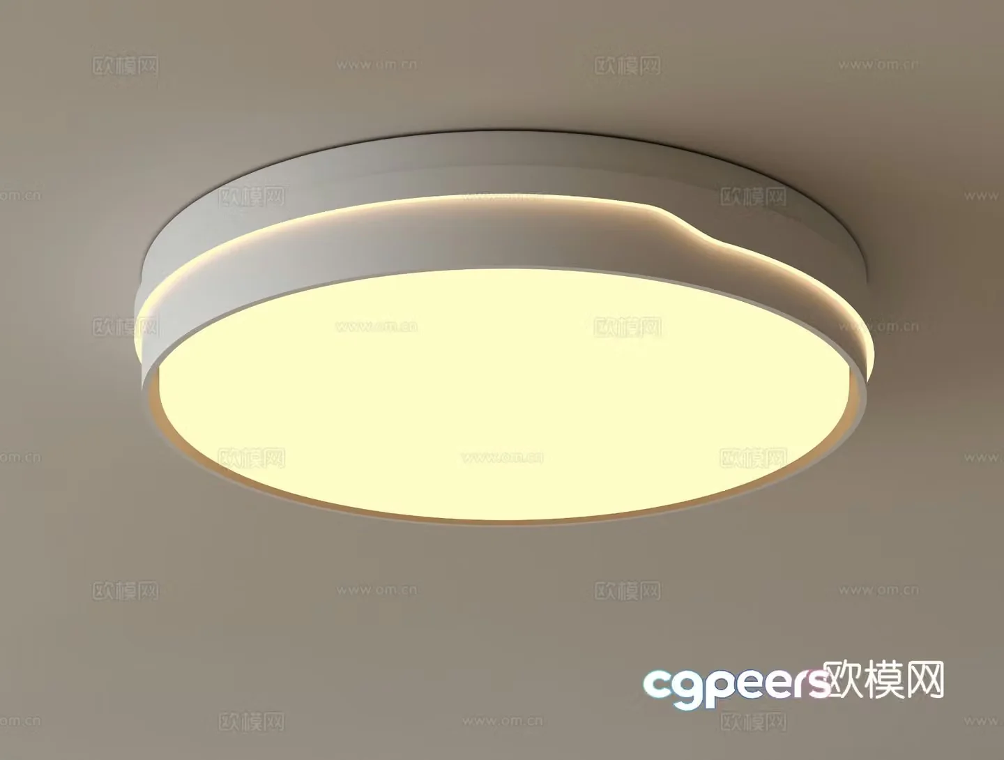 Modern ceiling lamp 3d model