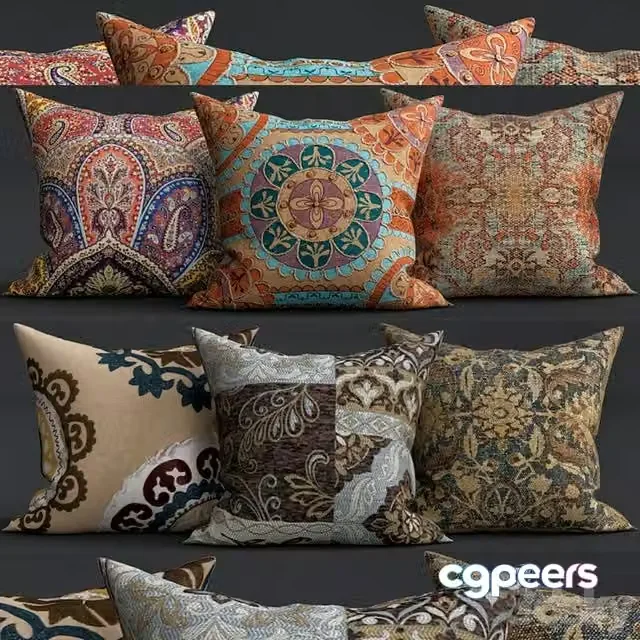 3ds Max Free – Decorative Pillows