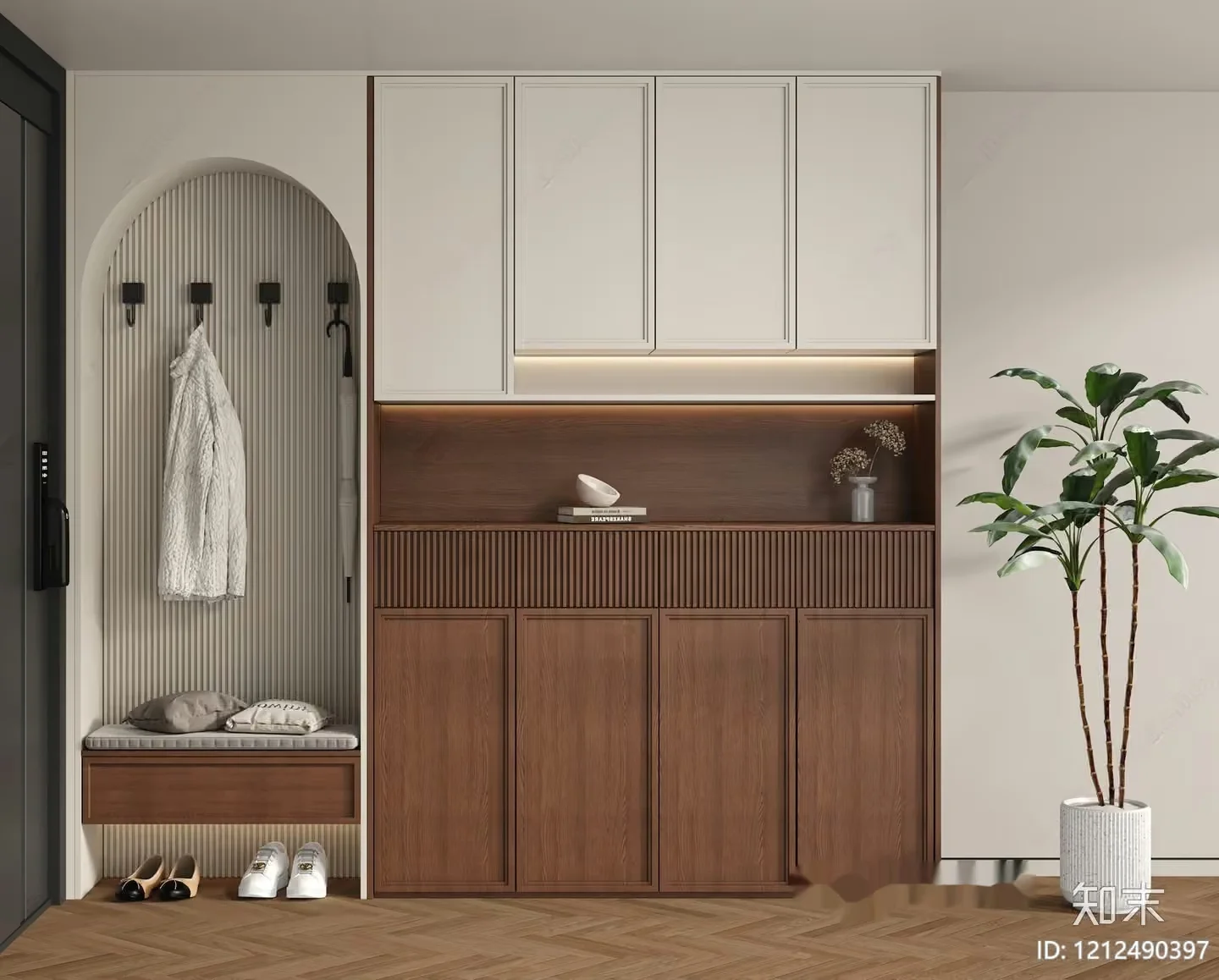 Modern Entryway 3D Model – 23064 – VRAY Render