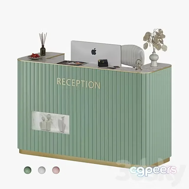 3ds Max Free – Reception Square Beauty Salon