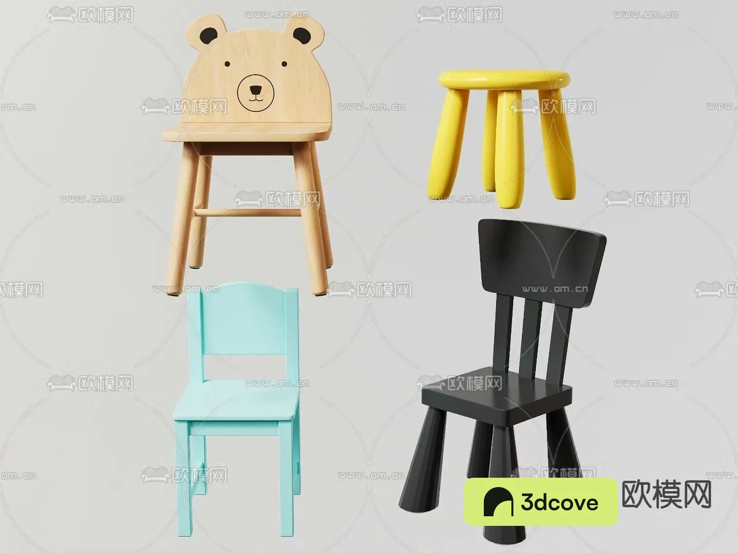 Children’s chair dining chair