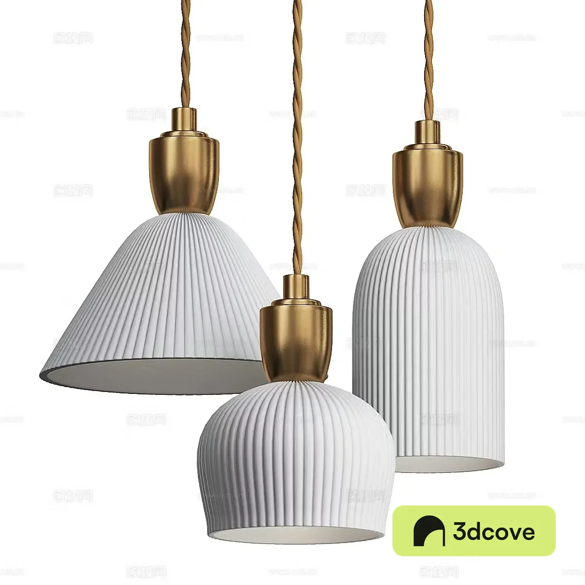 Modern light luxury decorative hanging line light
