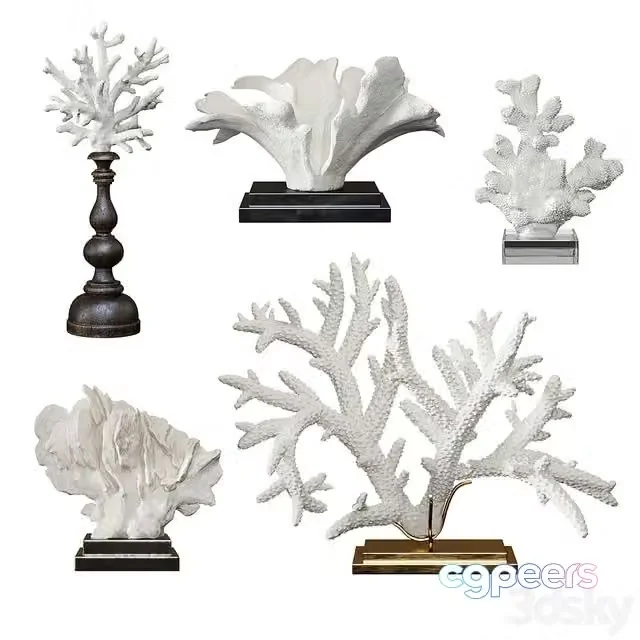 3ds Max Free – Coral Set 4