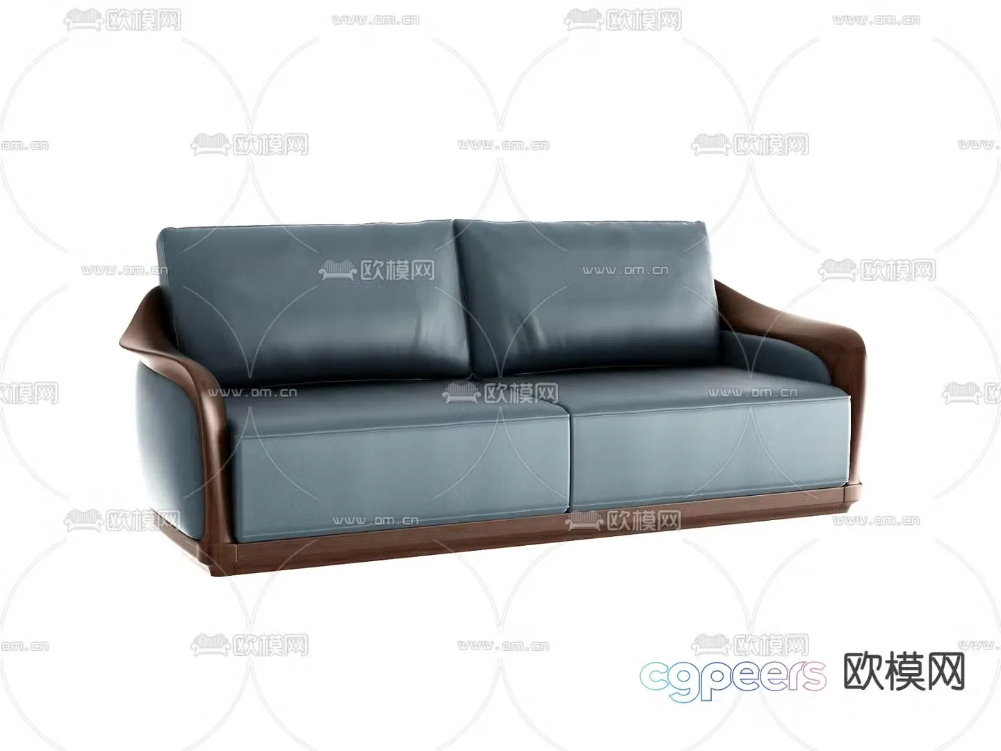 Italian love sofa 3d model