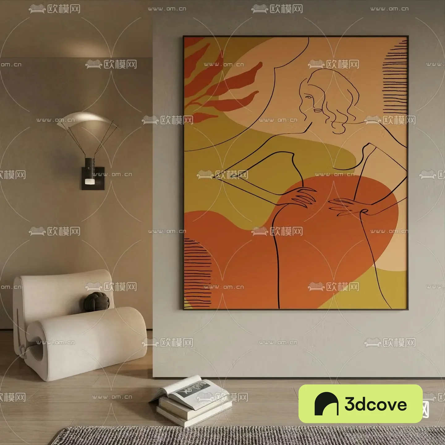 Simple painting Art painting Decorative painting