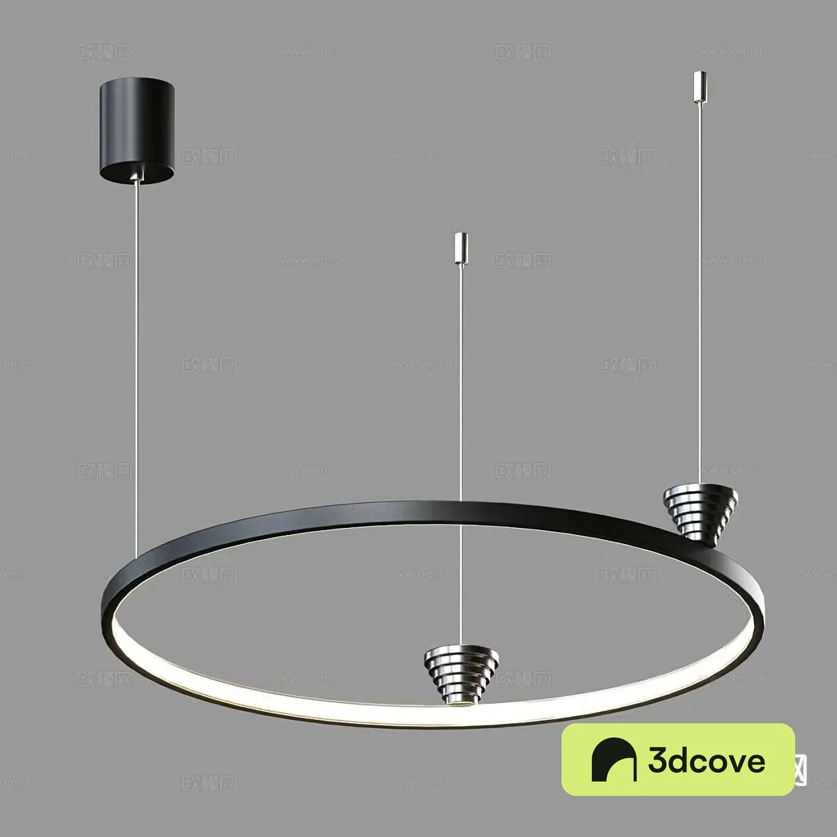 Modern minimalist chandelier ring chandelier