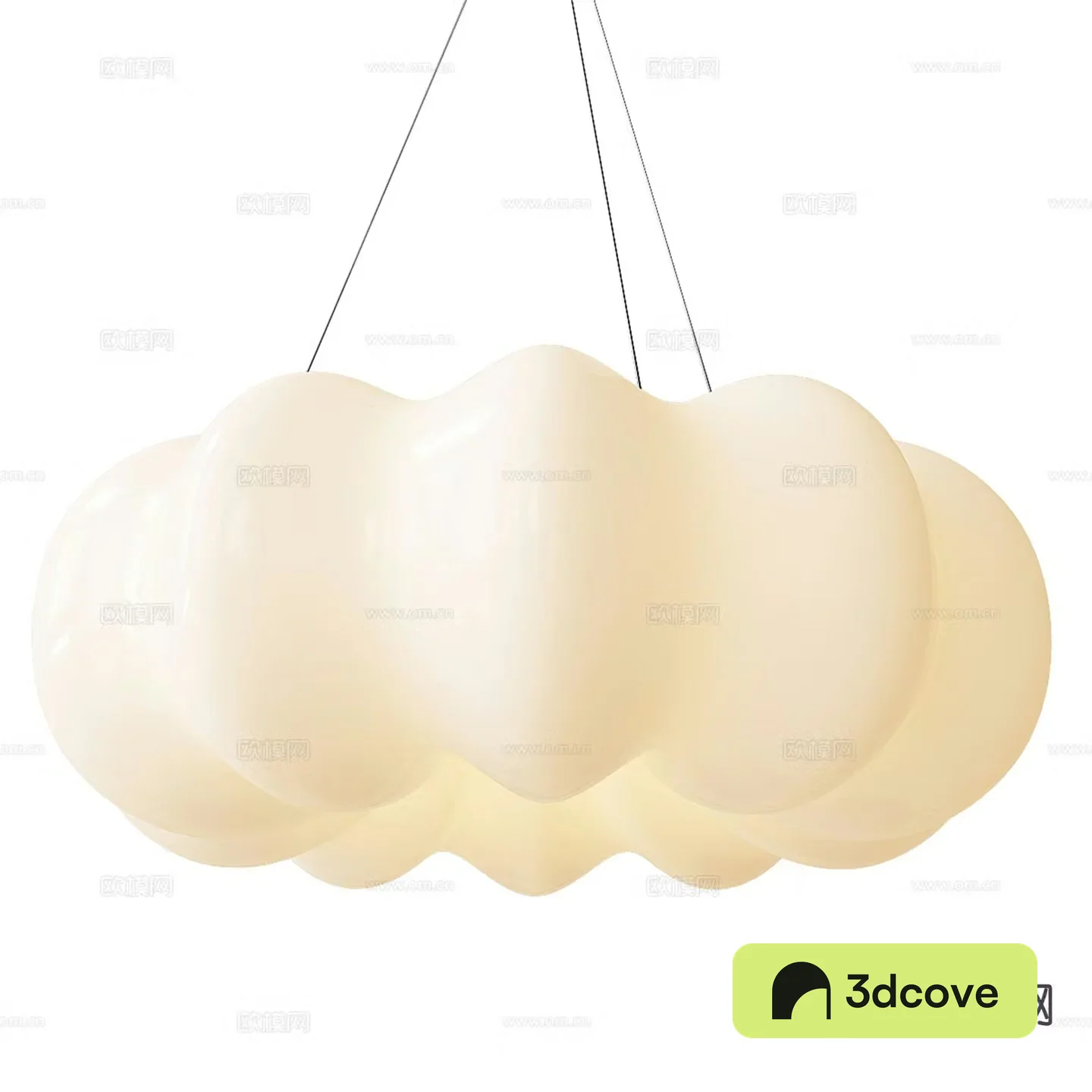 Cream style chandelier art chandelier