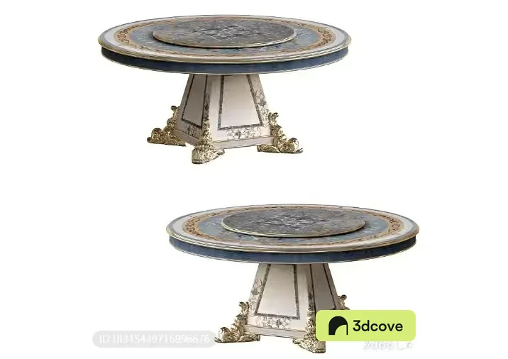 A Pair Of Round Tables