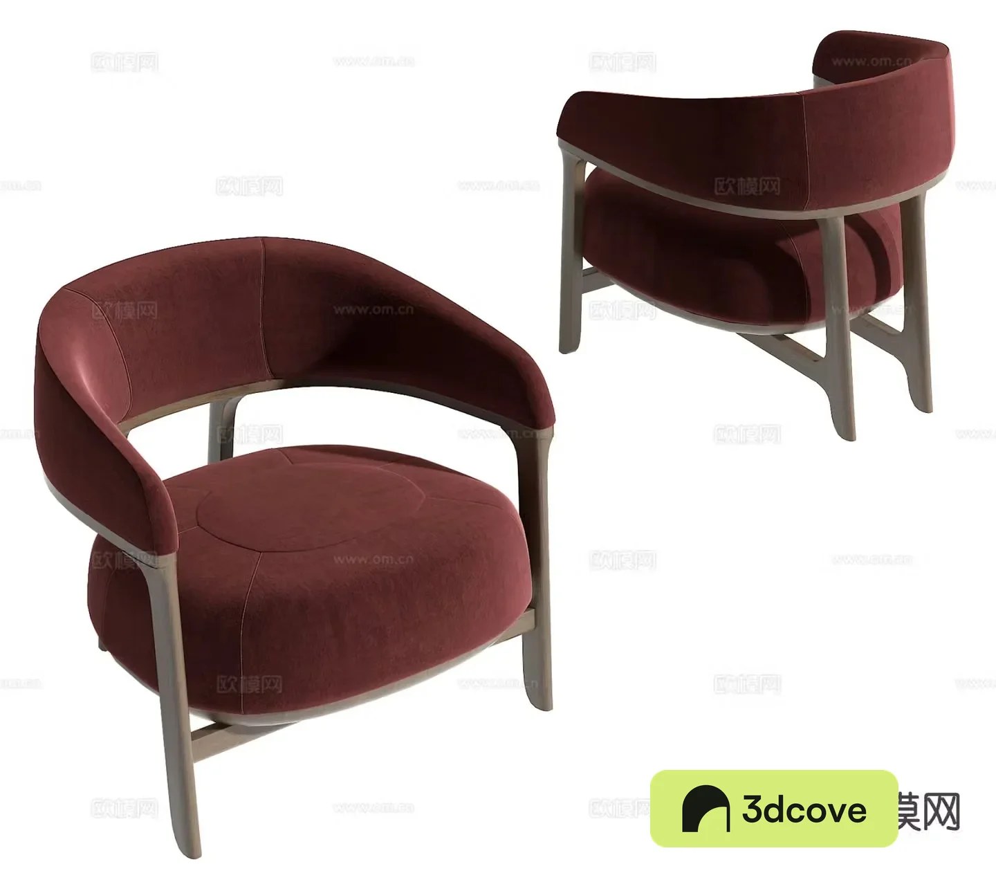 Modern single sofa
