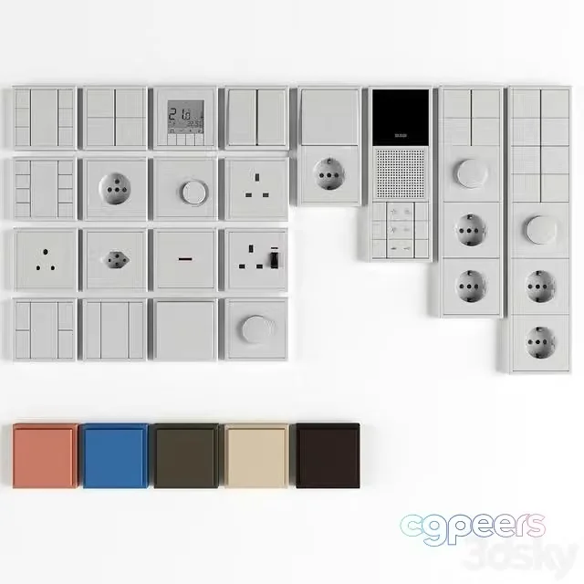 3ds Max Free – Jung. le corbusier. electricity