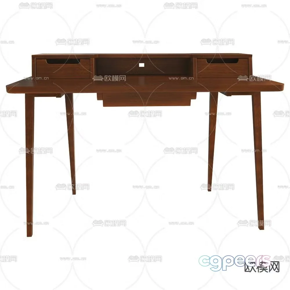 L.Ercolani medieval style dressing table dressing table 3D model