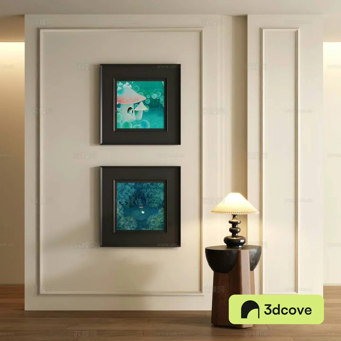 medieval style decorative painting