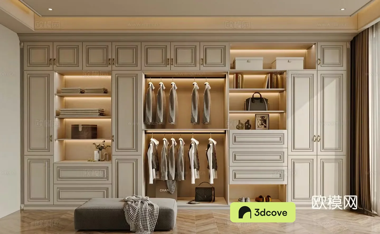French cloakroom