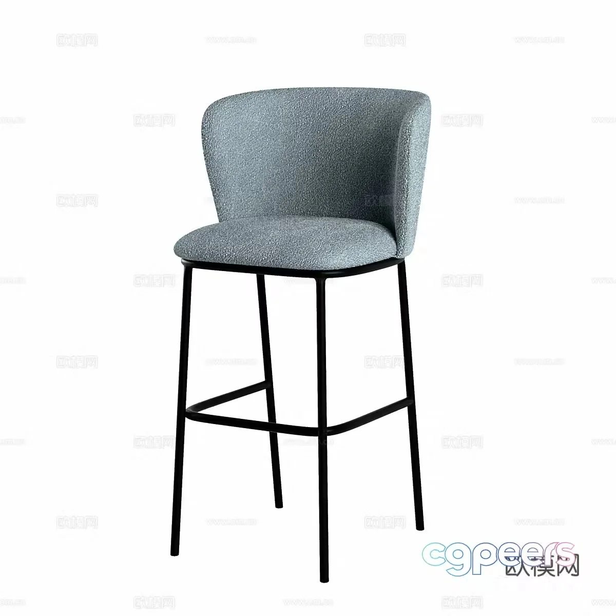 Bar chair 3d model