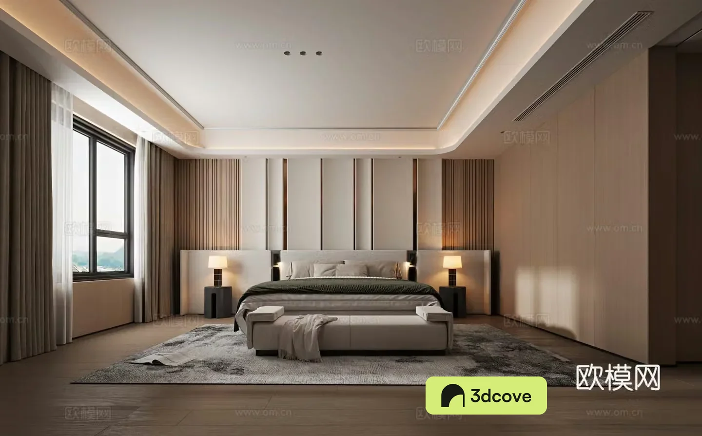 Modern bedroom