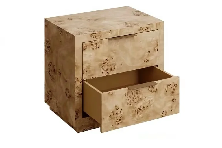 A Small Light-Colored Wooden Drawer 3D Model – 19296 – VRAY Render