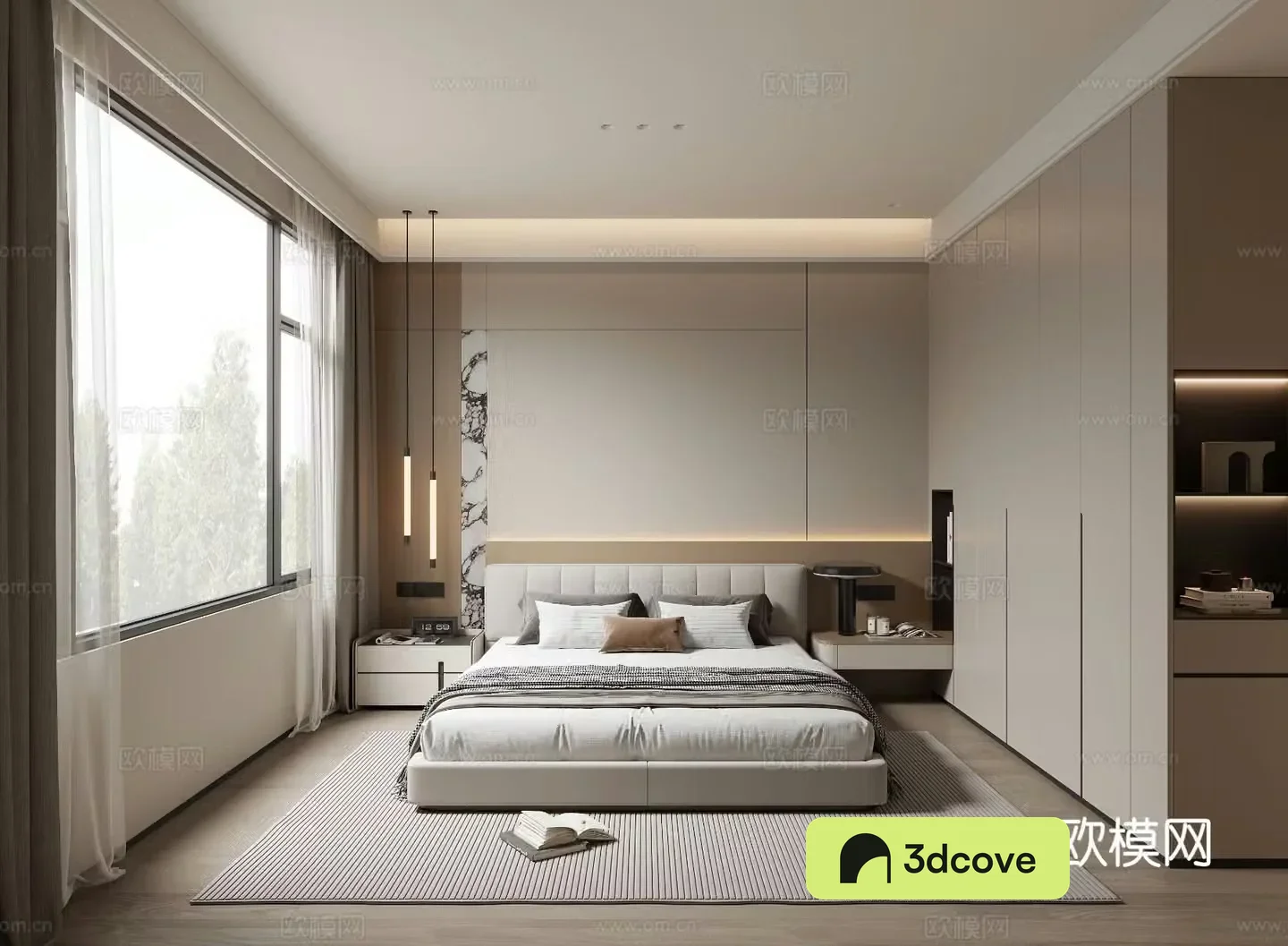 Modern bedroom