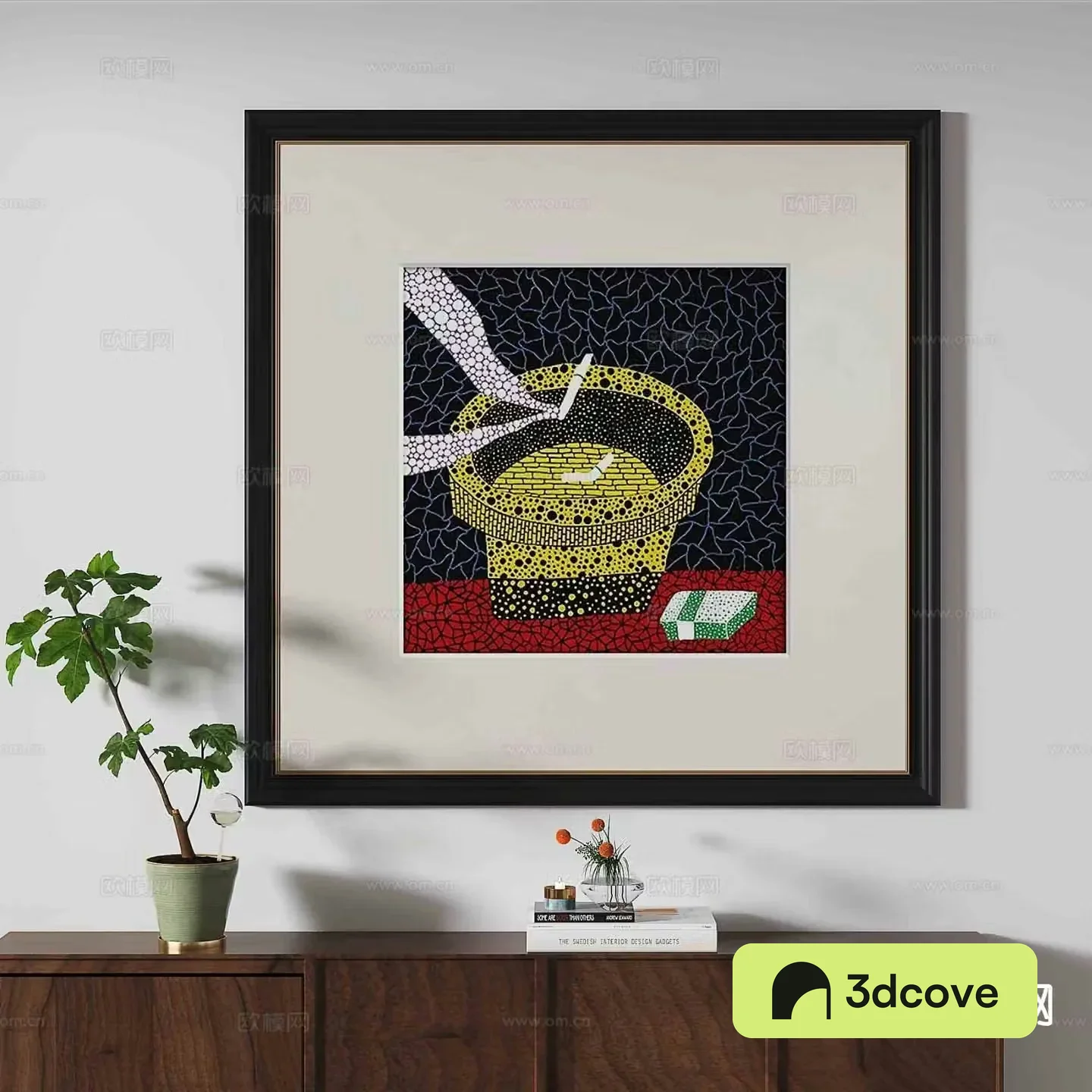 Wabi-sabi texture painting art painting decorative painting