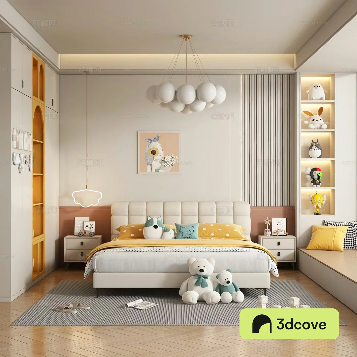 Modern children’s room