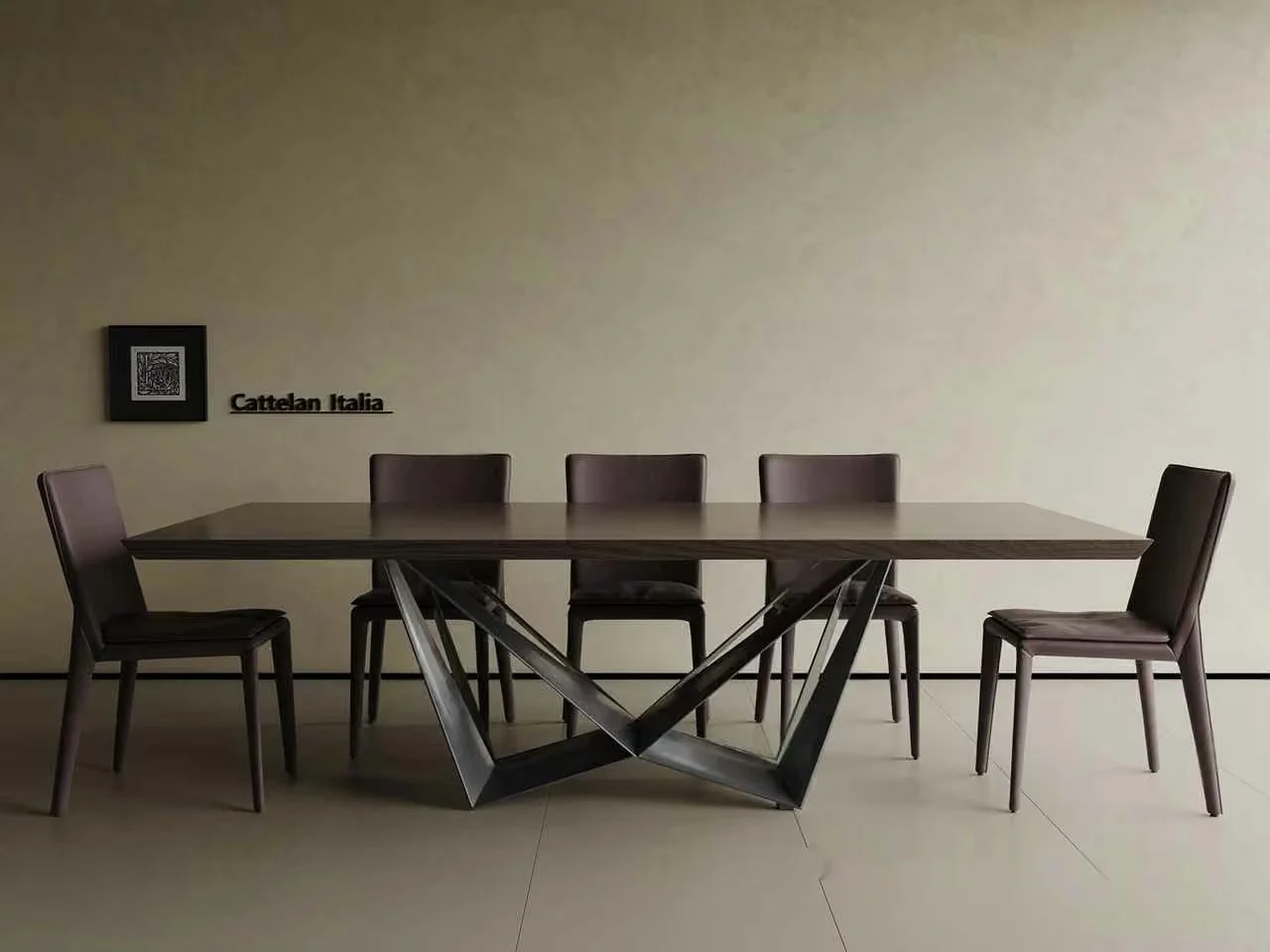Modern Dining Table 3D Model – 5577 – CORONA Render