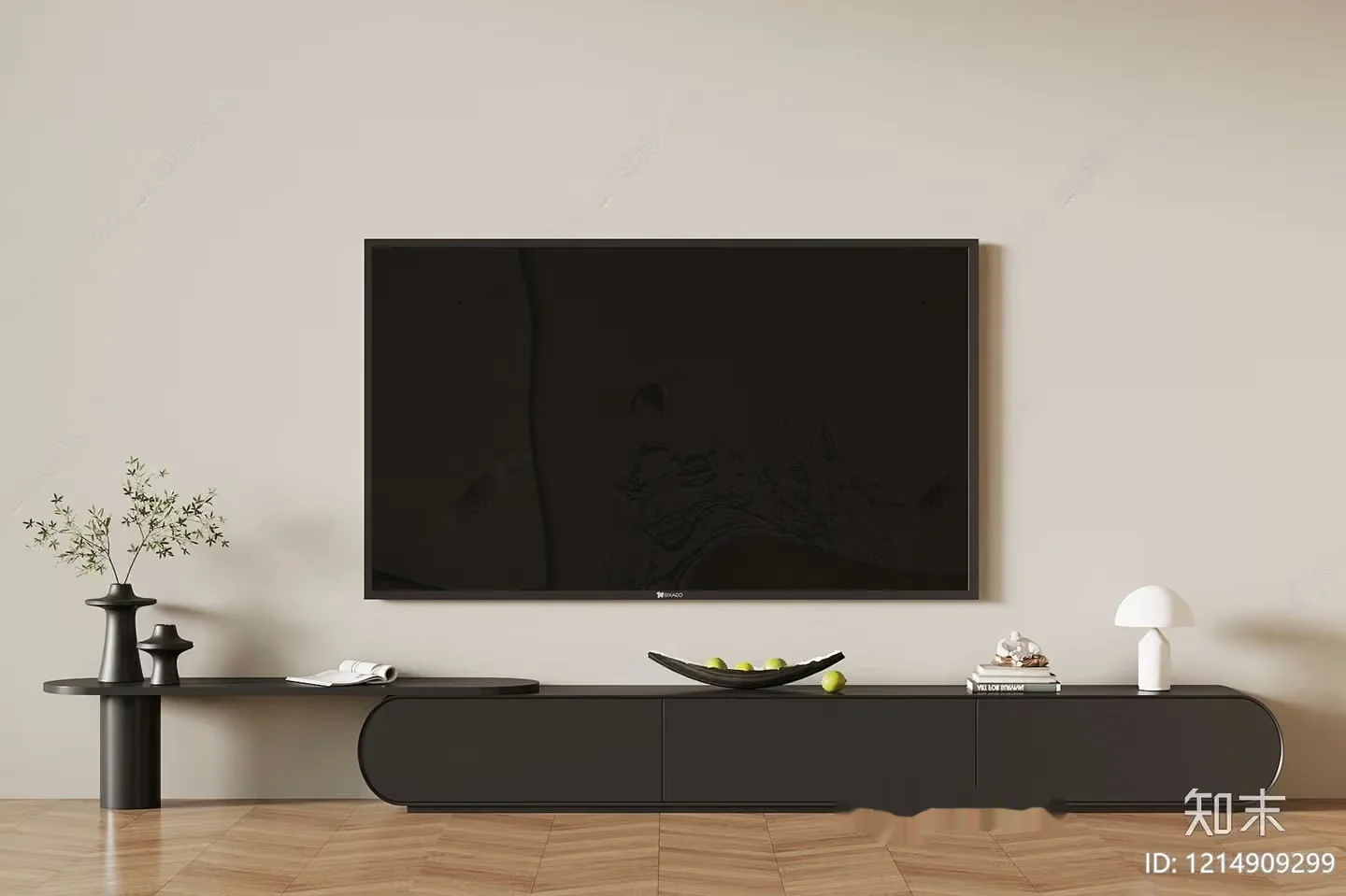 Modern Living Room 3D Model – 18311 – VRAY Render