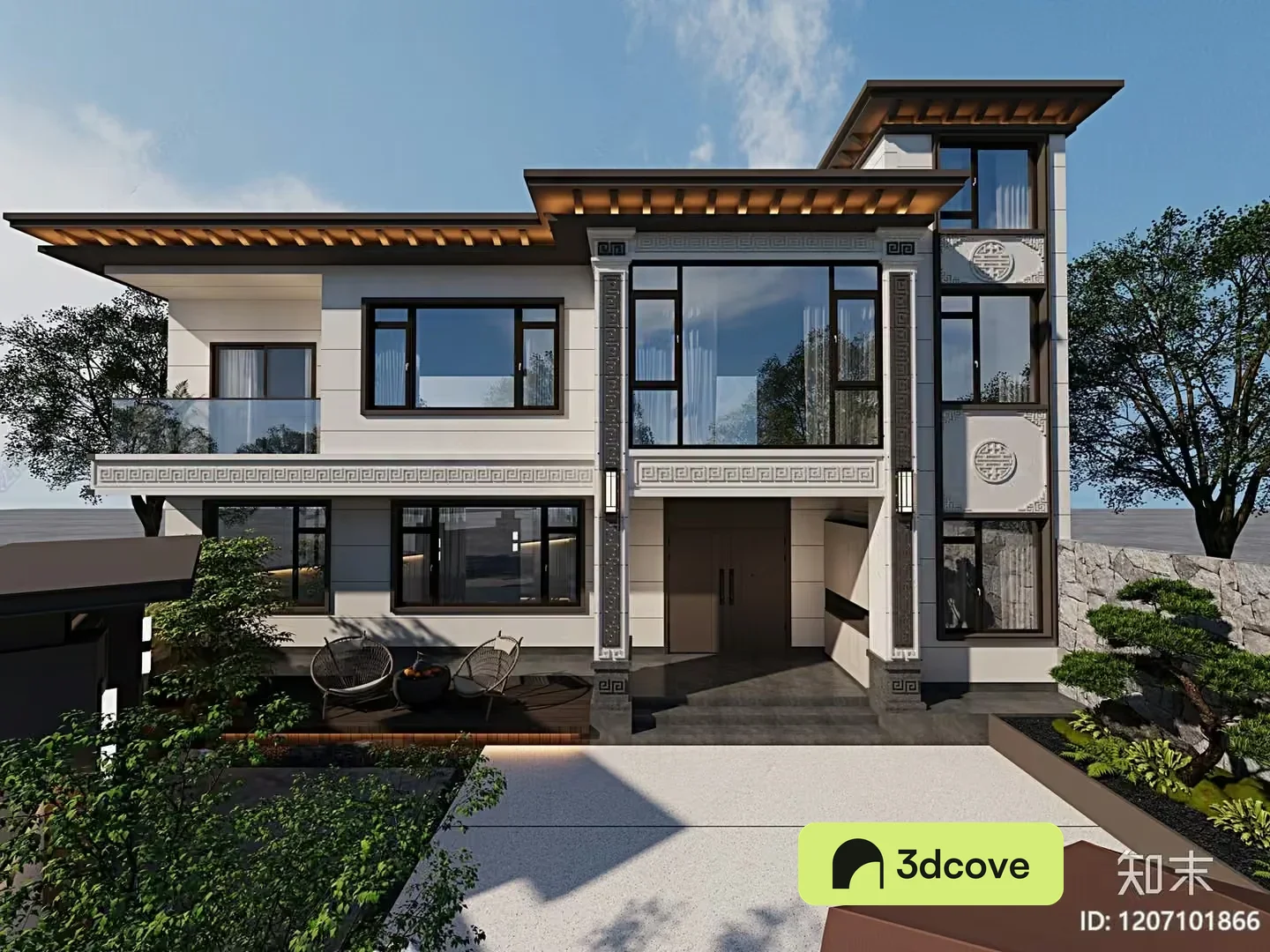 A Large Modern House