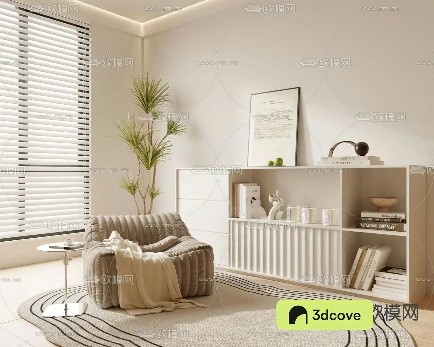 Cream style sofa leisure sofa