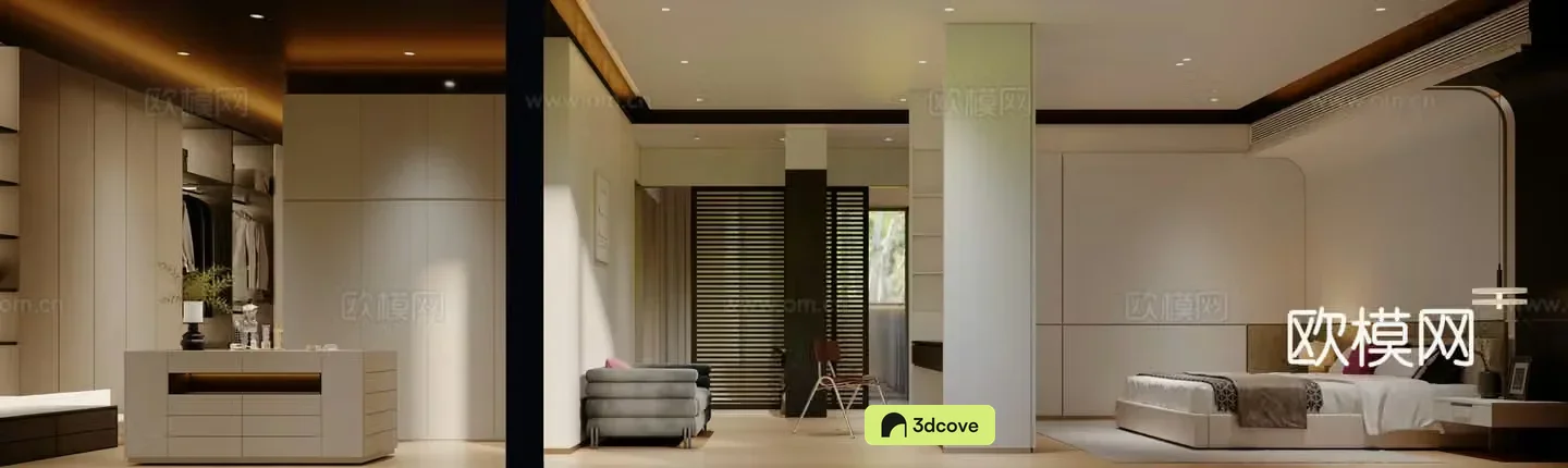 Modern bedroom suite