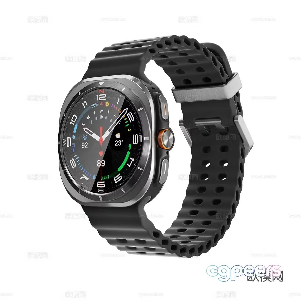 Samsung Watch Smart Watch Galaxy Watch3d Model