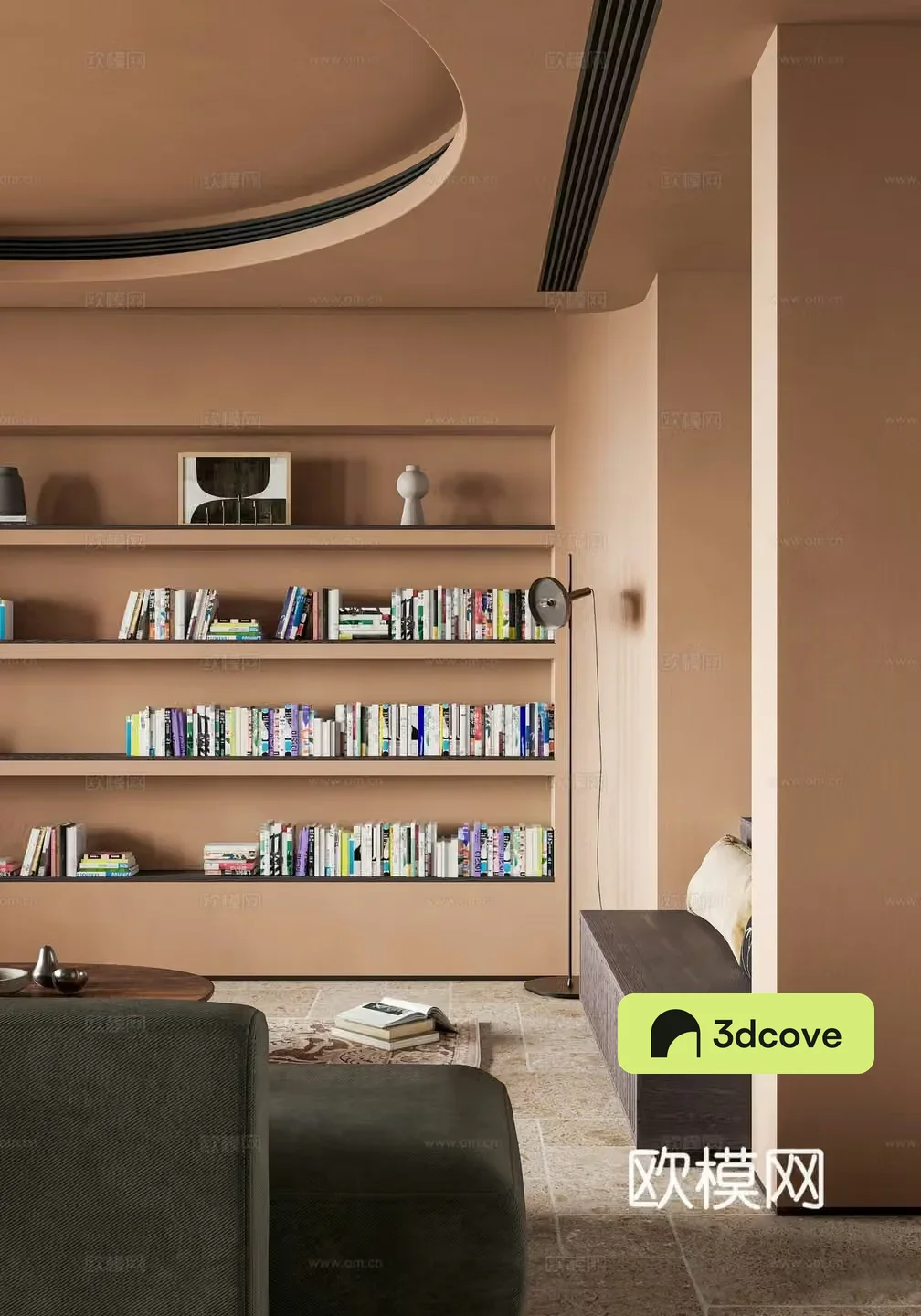 Wasabi Middle Style Living Room Medium Style Living Room Tea Room Wasabi Middle Style Living Room Dining Wasabi Middle Style 3D Model