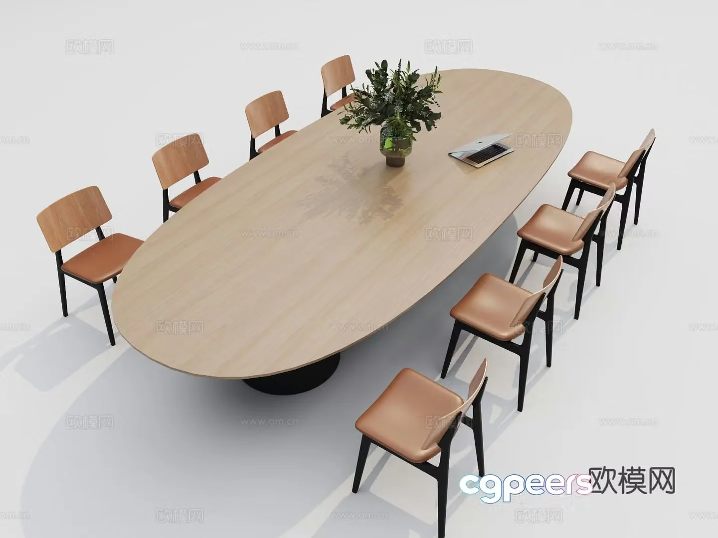 Leisure tables and chairs Negotiation tables and chairs 3d model