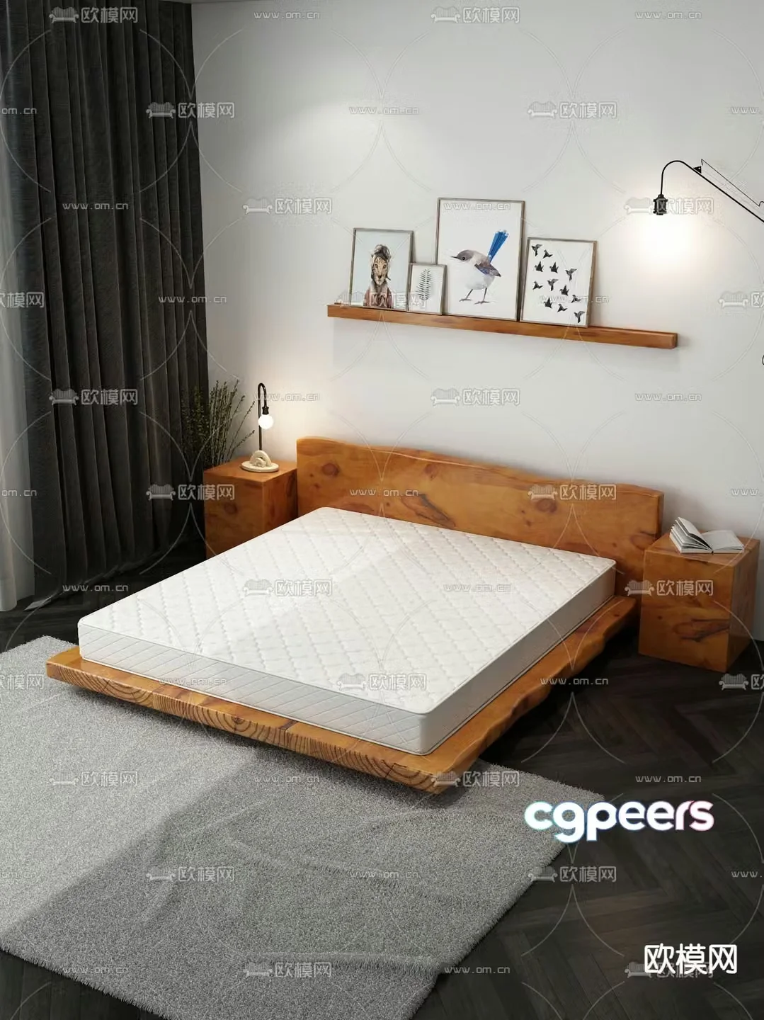 Nordic mattress 3d model