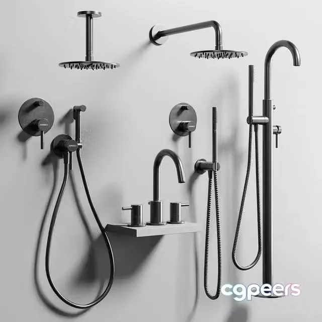 3ds Max Free – Collection Fauset Bath Omnires Y