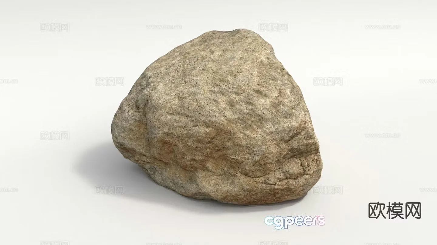 Landscape stone stone 3d model
