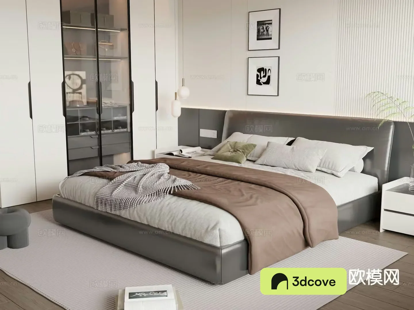 Italian double bed