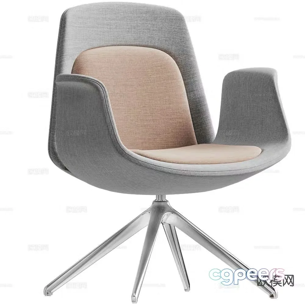 Milani office chair 3d model