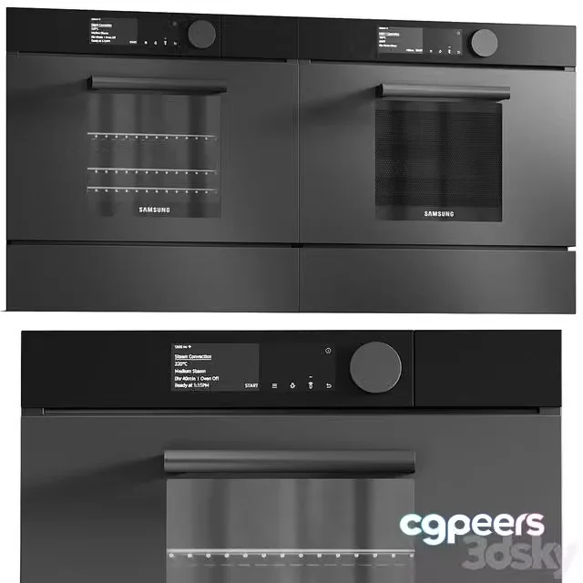 3ds Max Free – 102 SAMSUNG Infinite Range Oven and Microwave