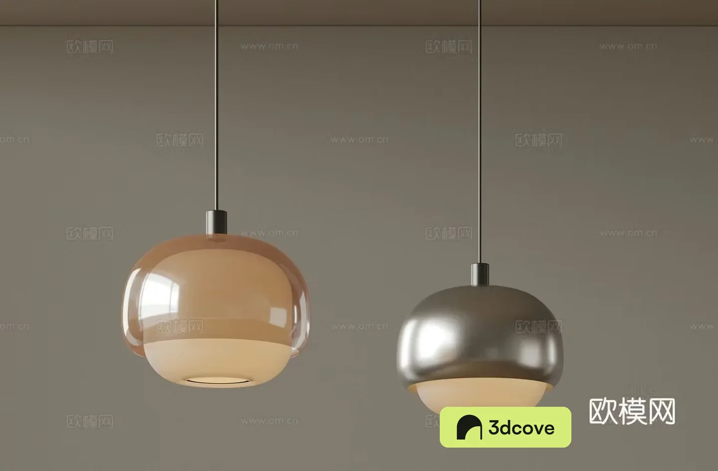 Modern bedside chandelier single head chandelier