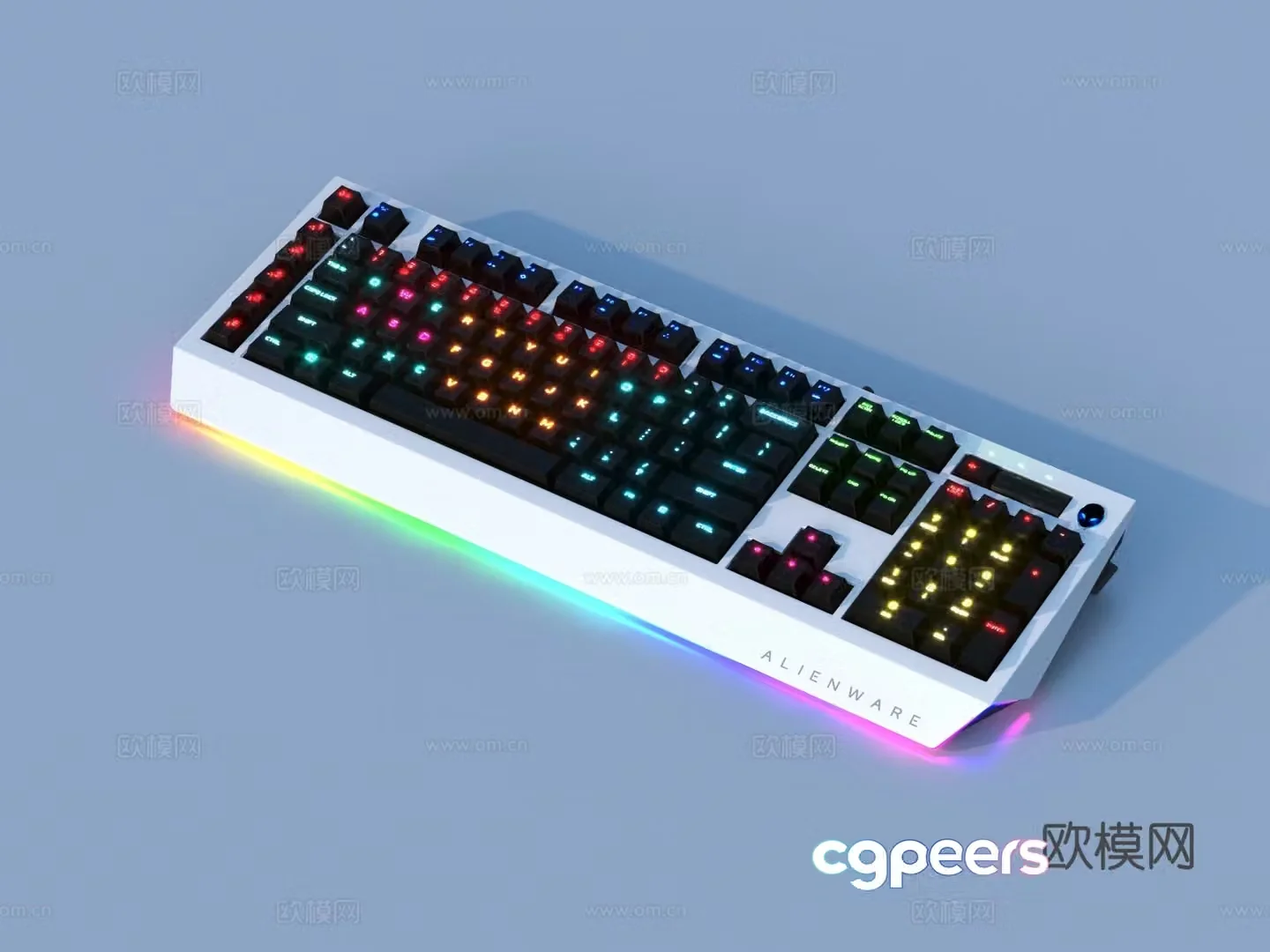 keyboard wireless keyboard computer accessories 3d model