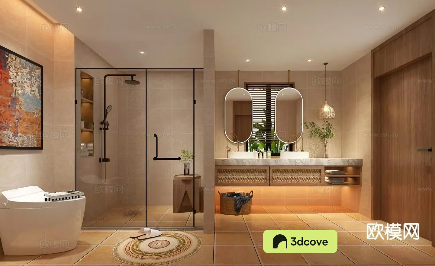Southeast Asian bathroom