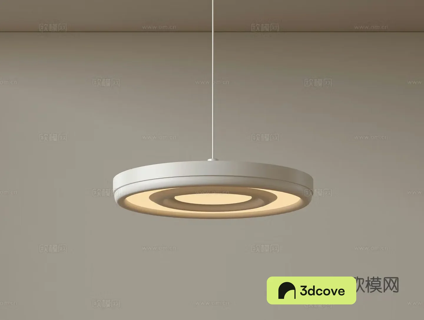 Modern single head chandelier bedside chandelier