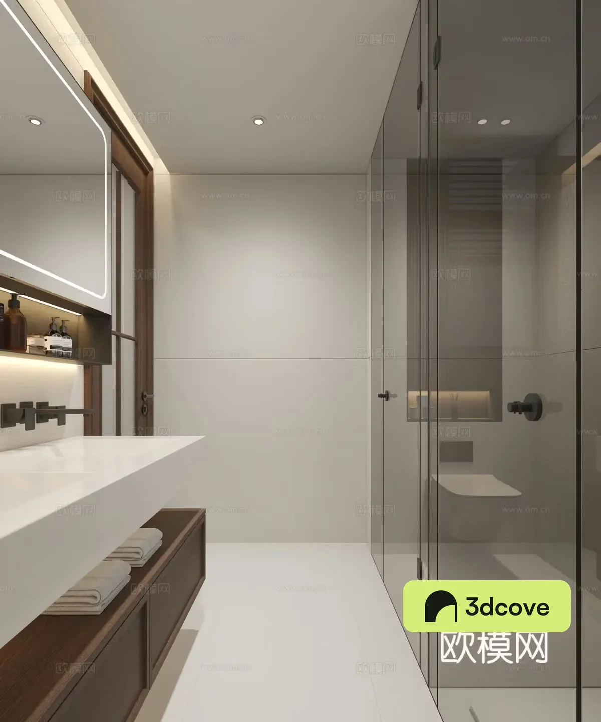 Modern new Chinese bathroom