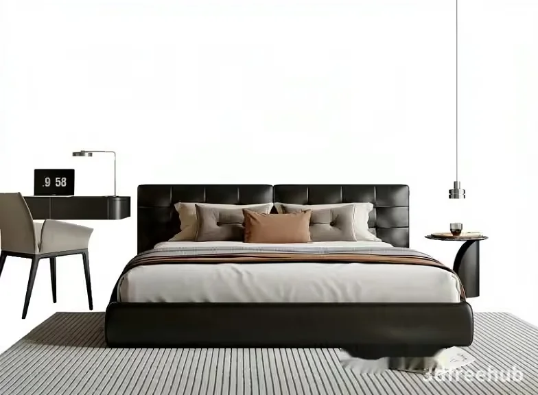 Modern Bedroom 3D Model – 22598 – VRAY Render