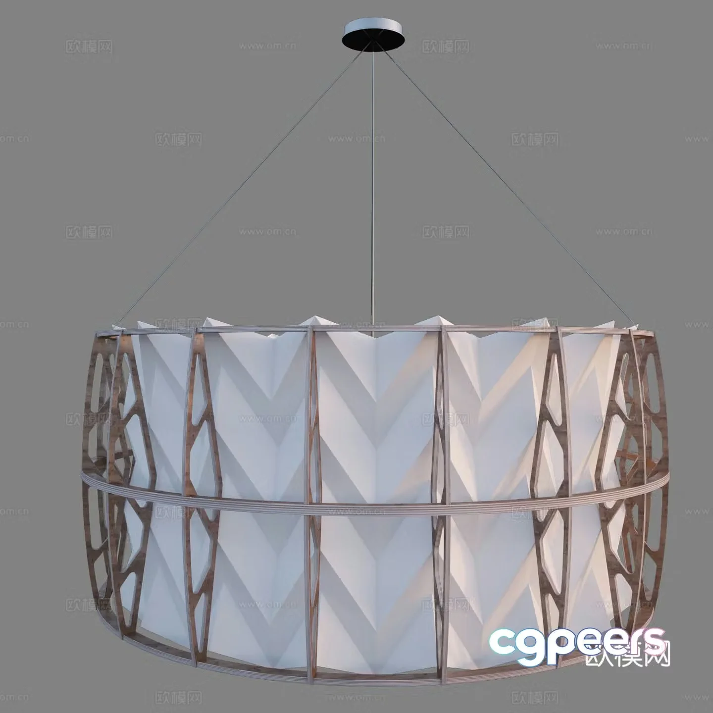 Modern Chandeliers Creative Chandeliers Round Chandeliers 3D Model