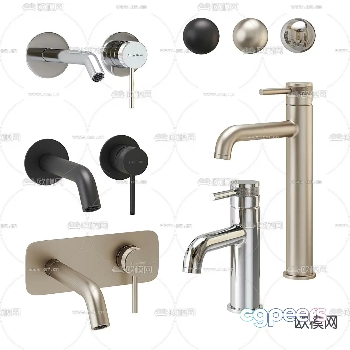 Faucet 3D model