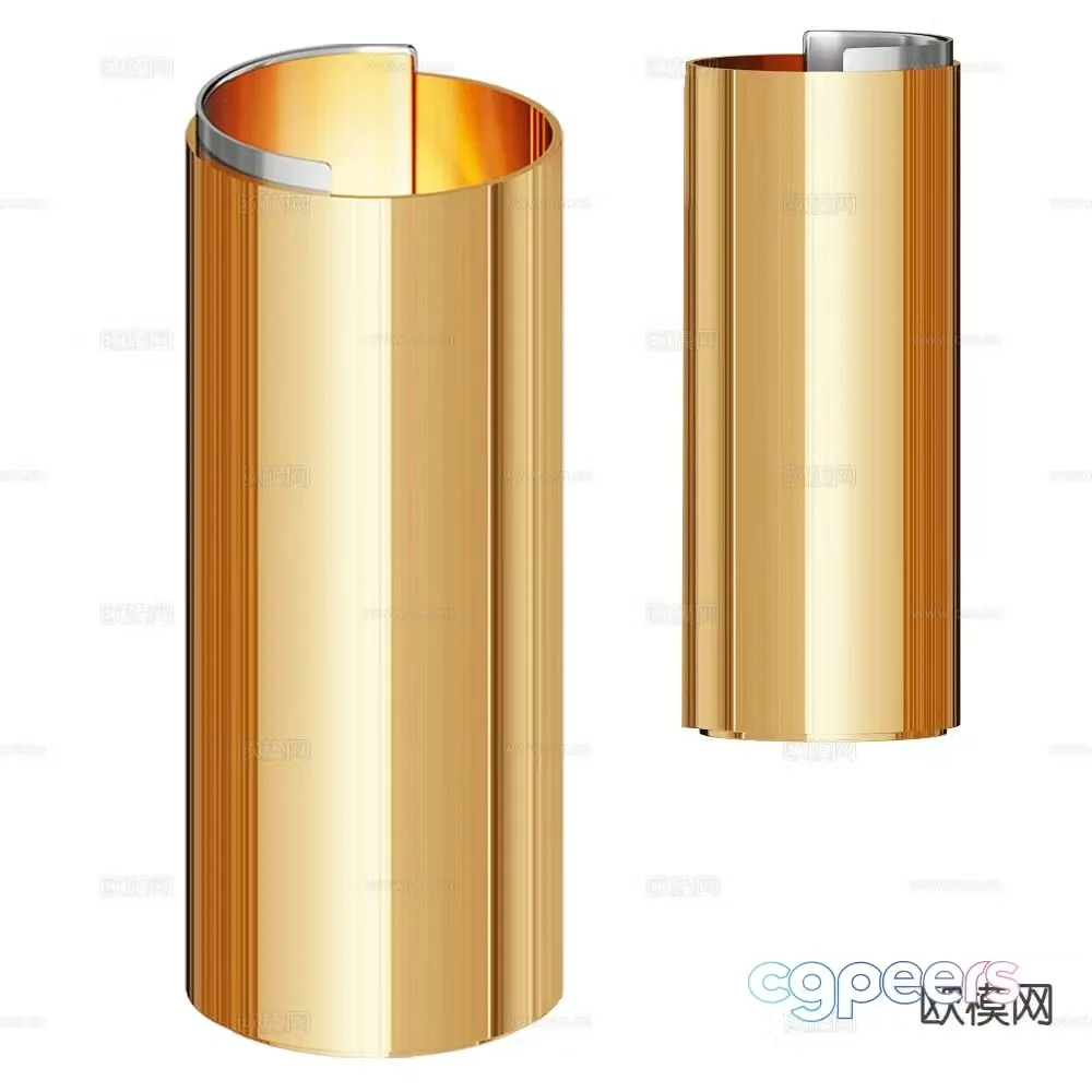 axis71 light luxury wall lamp 3D model
