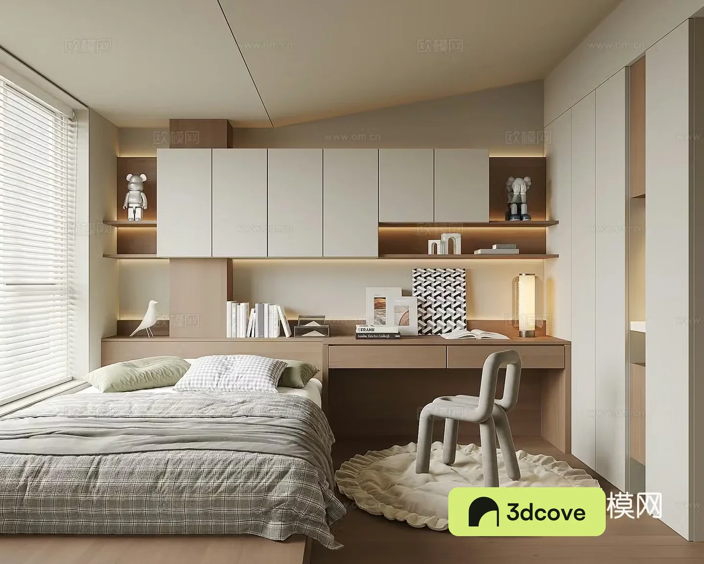Modern tatami bedroom