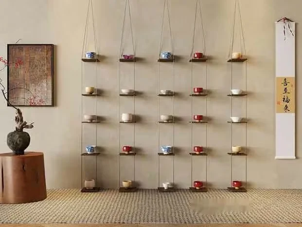 A Hanging Tea Display 3D Model – 13946 – VRAY Render